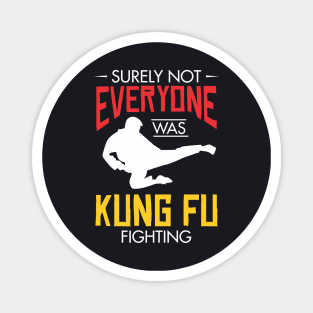 Surely not everyone was Kung Fu fighting Magnet